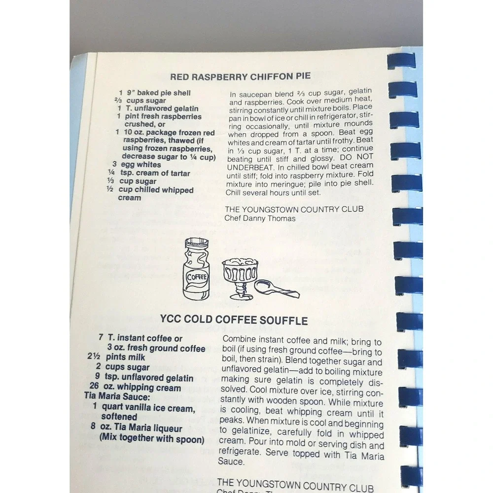 Angels & Friends Favorite Recipes COOKBOOK 1981 Youngstown Ohio Vintage NOS New